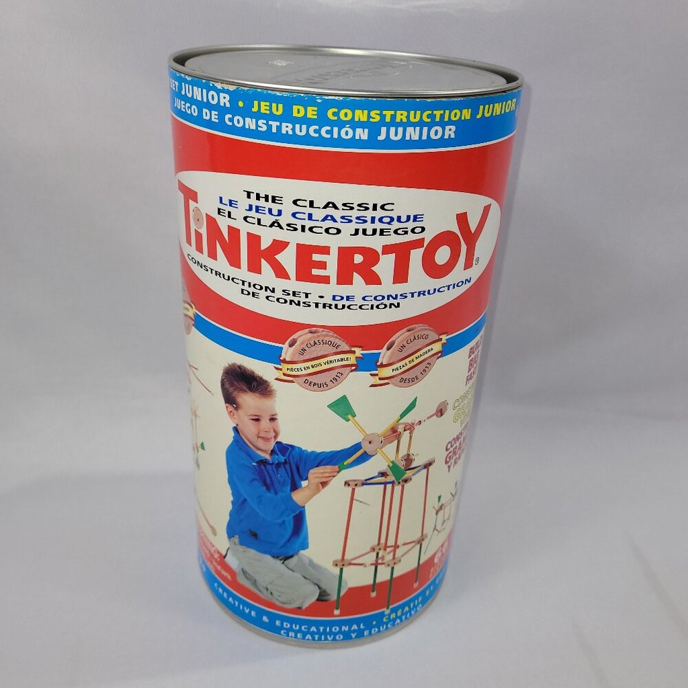 Tinkertoy 66 Piece Classic Construction Set by Hasbro